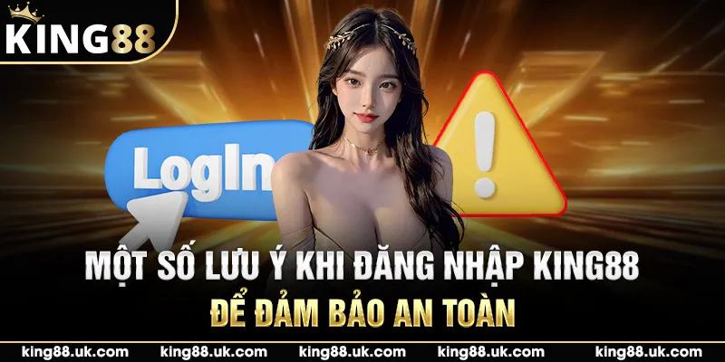 Một số lưu ý khi đăng nhập King88 để đảm bảo an toàn